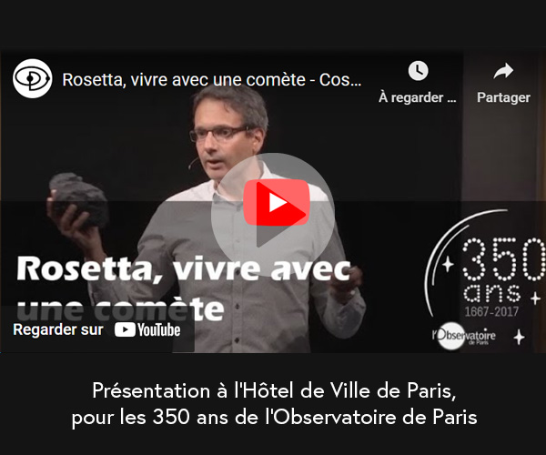 Rosetta, Vivre avec une comète